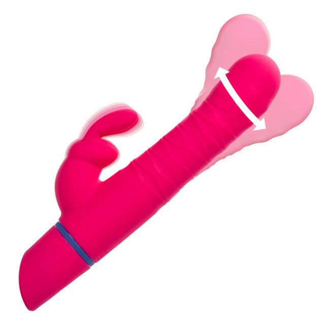 Love Bunny Beaded Spin Bunny Purple