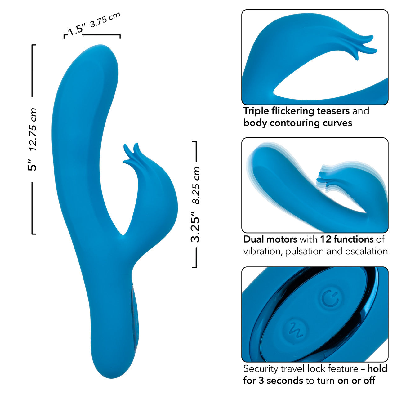 Azure Coll Flutter G Blue