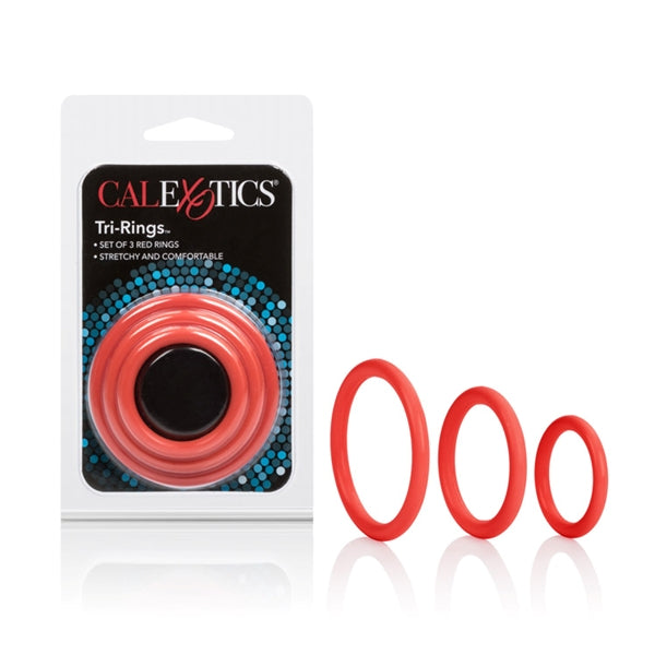 Tri-Rings - Red