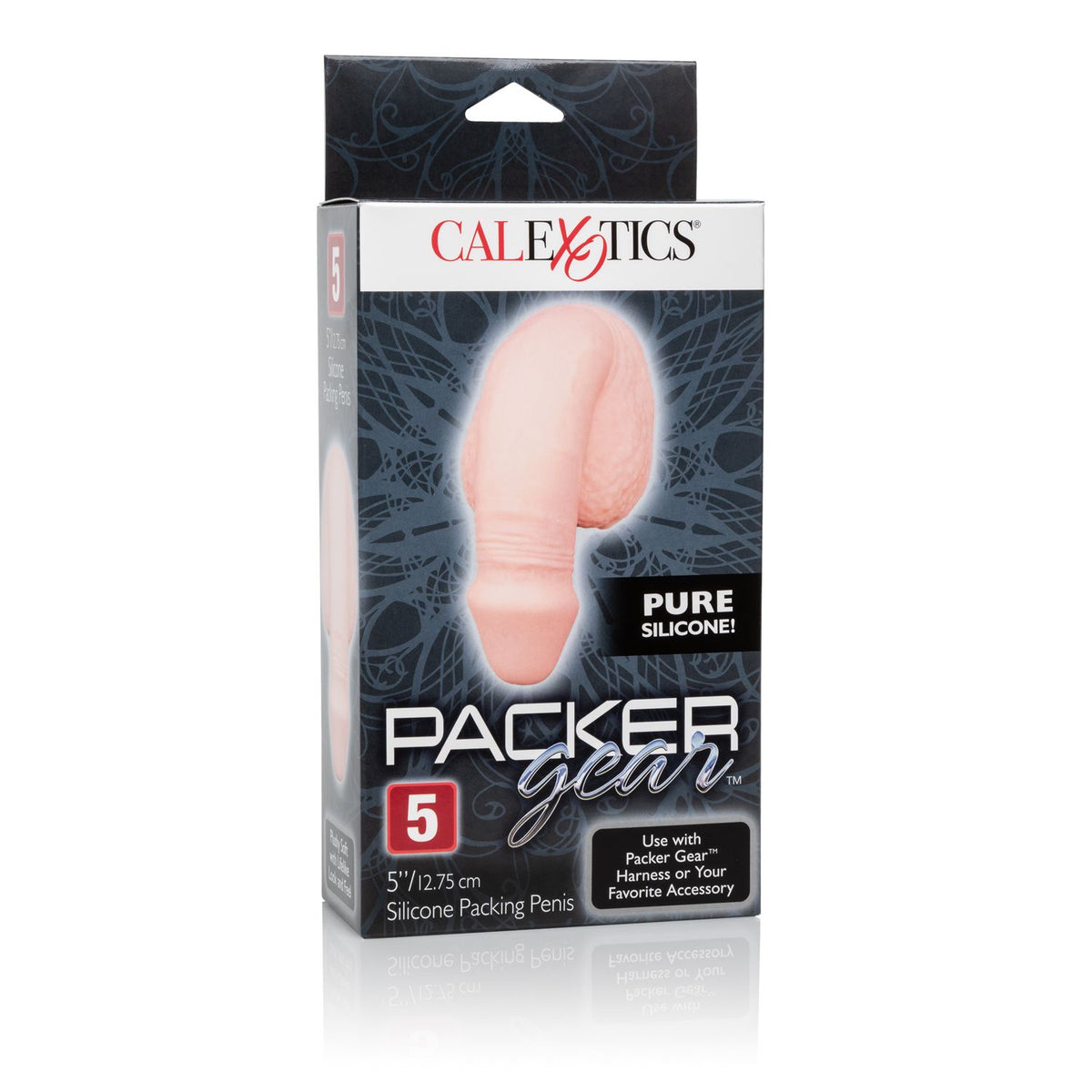 Packer Gear 5IN Silicone Penis Ivory