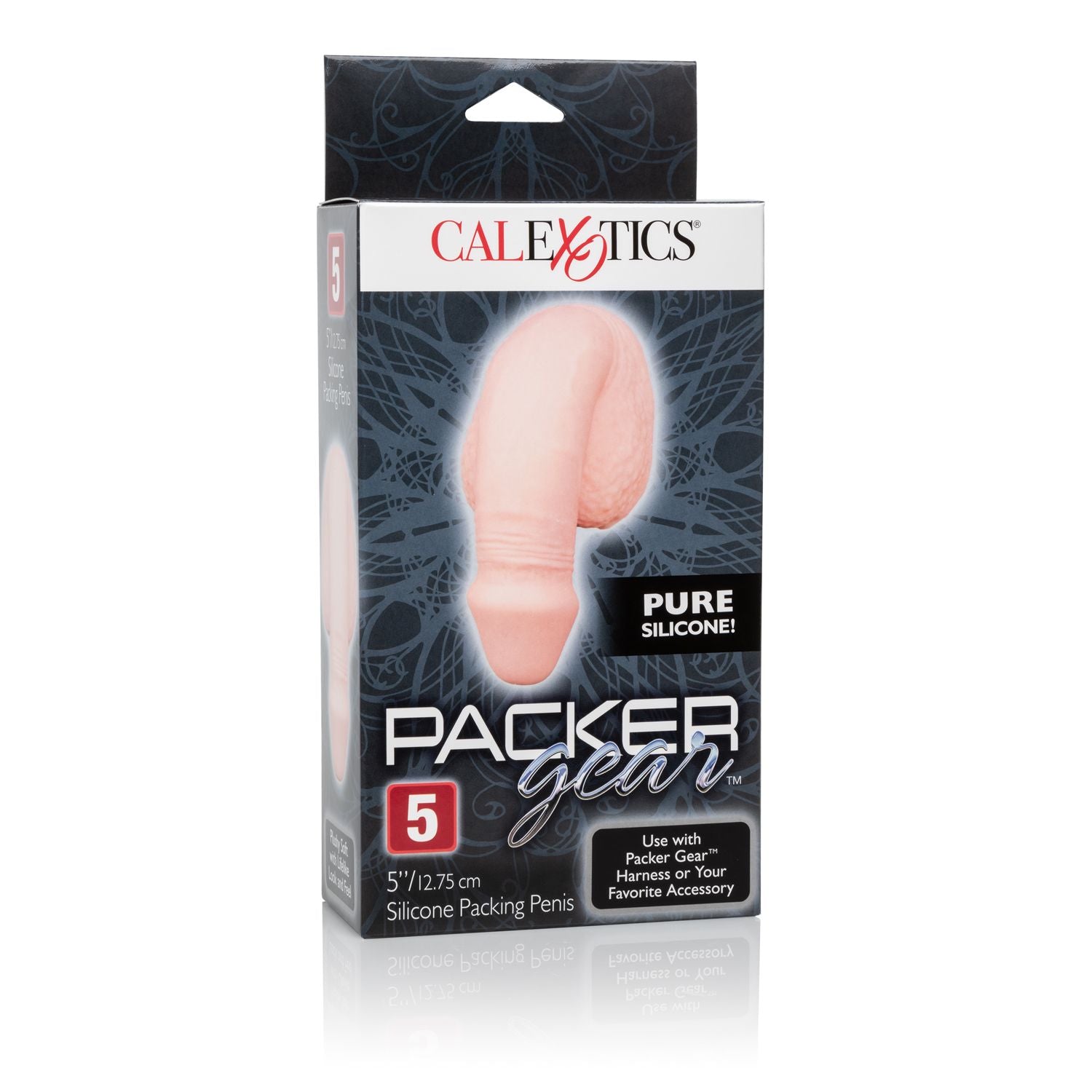 Packer Gear 5IN Silicone Penis Ivory