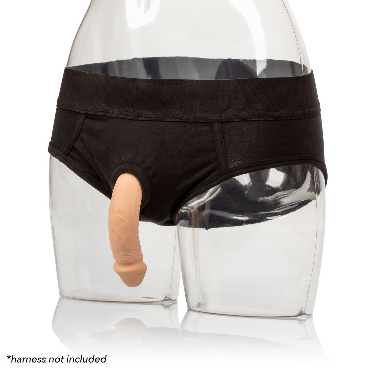 Packer Gear 5IN Silicone Penis Ivory