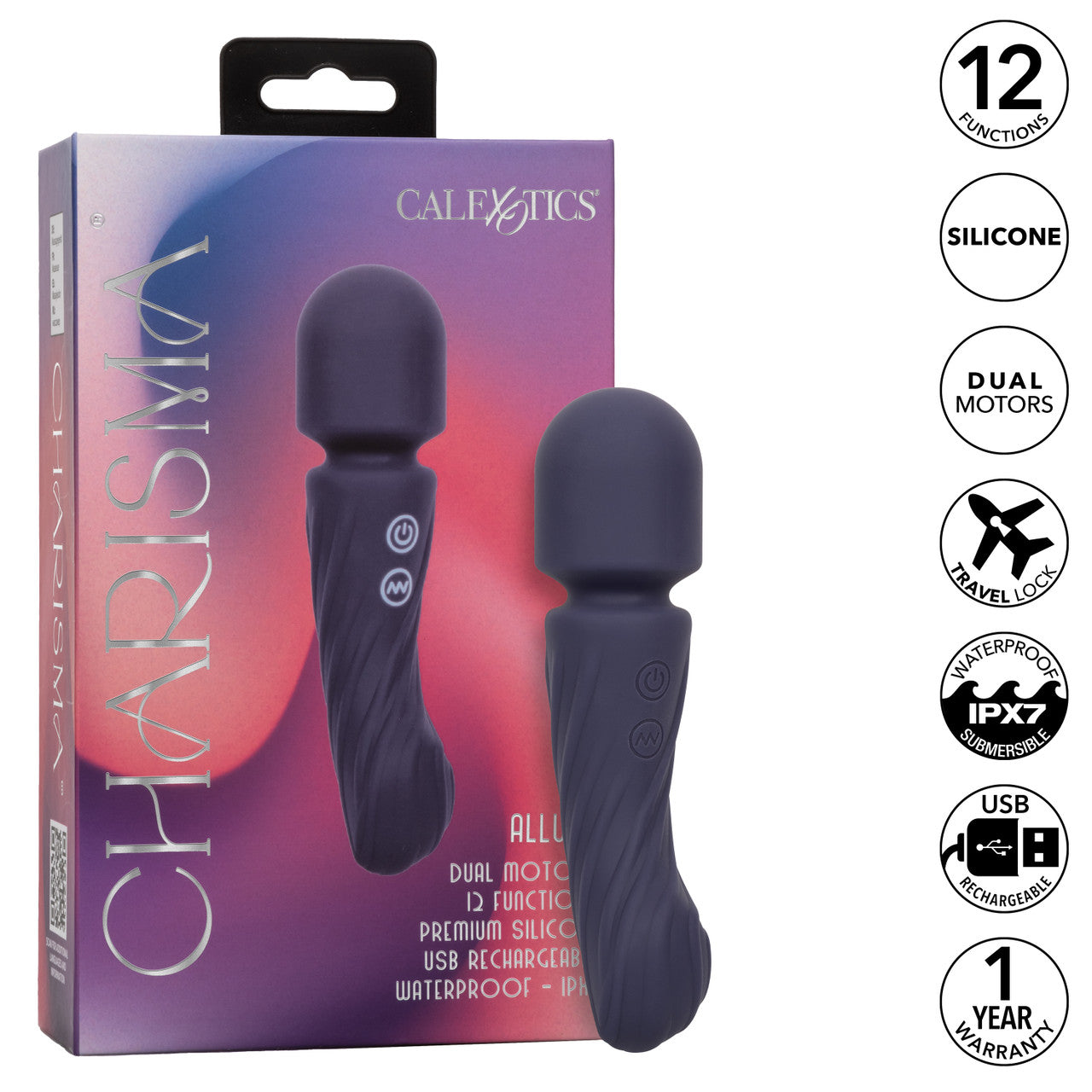 Charisma Allure Massager - Blue