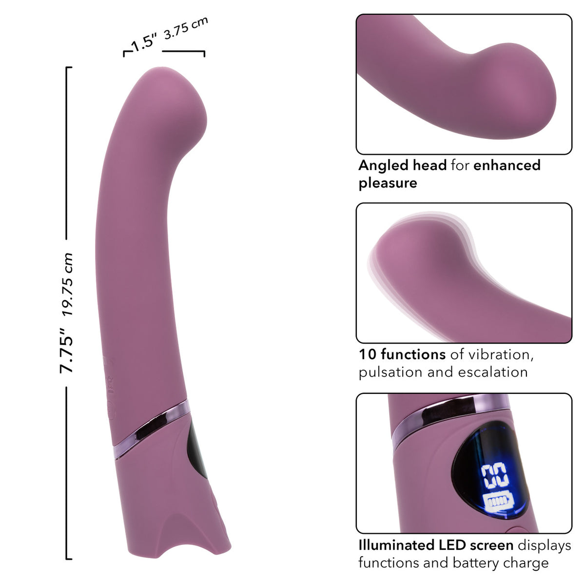 Orgasmatron Digital G Wand Purple