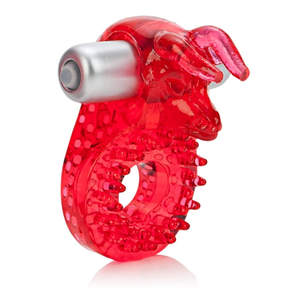 Couples Raging Bull Red Vibrating Ring