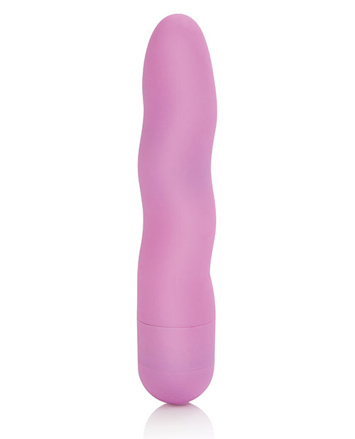 First Time Mini Power Swirl Vibrator Waterproof 4.5 Inch - Pink