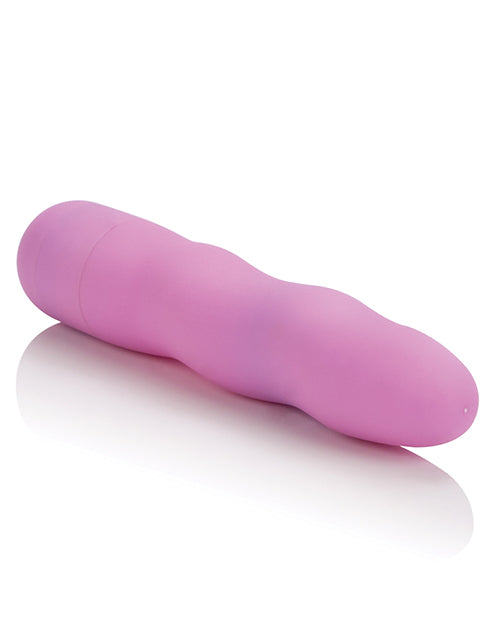 First Time Mini Power Swirl Vibrator Waterproof 4.5 Inch - Pink