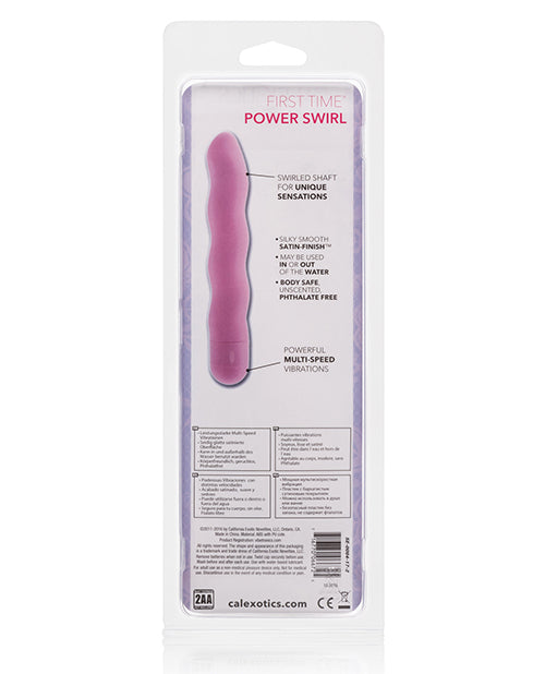 First Time Power Swirl Pink