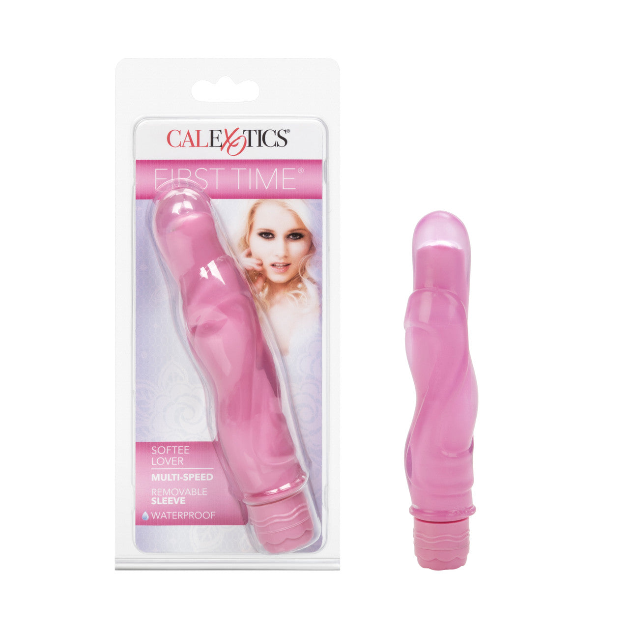 First Time Softee Lover Vibe Waterproof 5 Inch - Pink