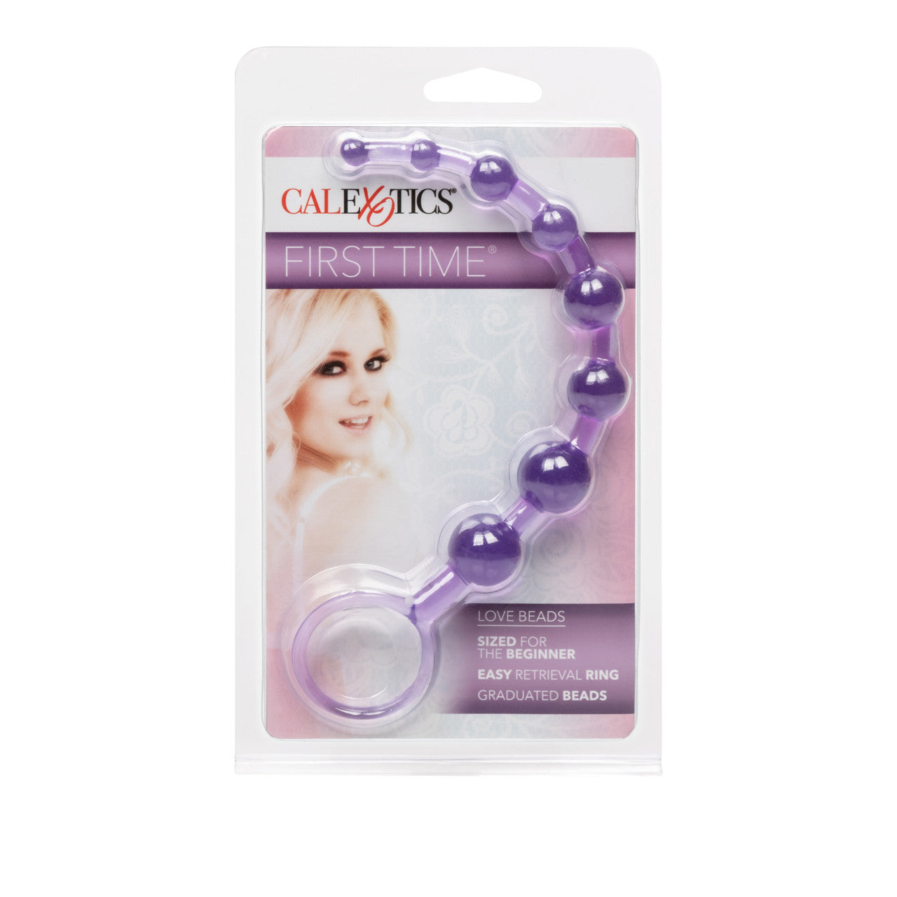 First Time Love Beads Purple