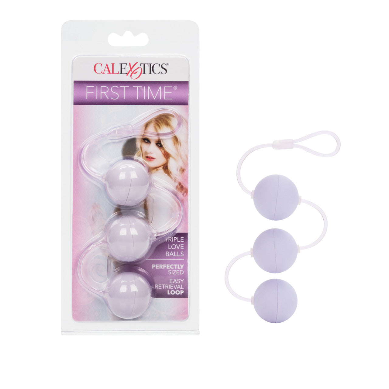 First Time Love Balls Triple Lover Perfectly Weighted For The Beginner - Purple