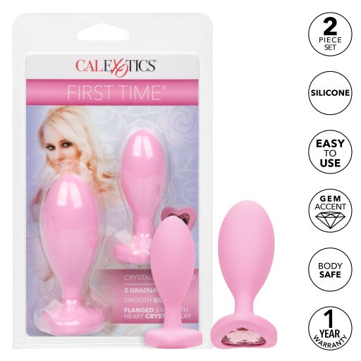 First Time Crystal Booty Duo Pink