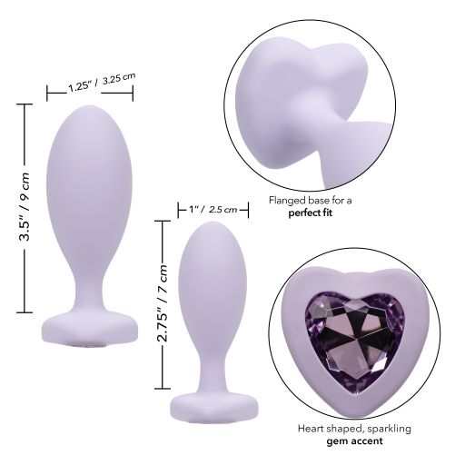 First Time Crystal Booty Duo Purple