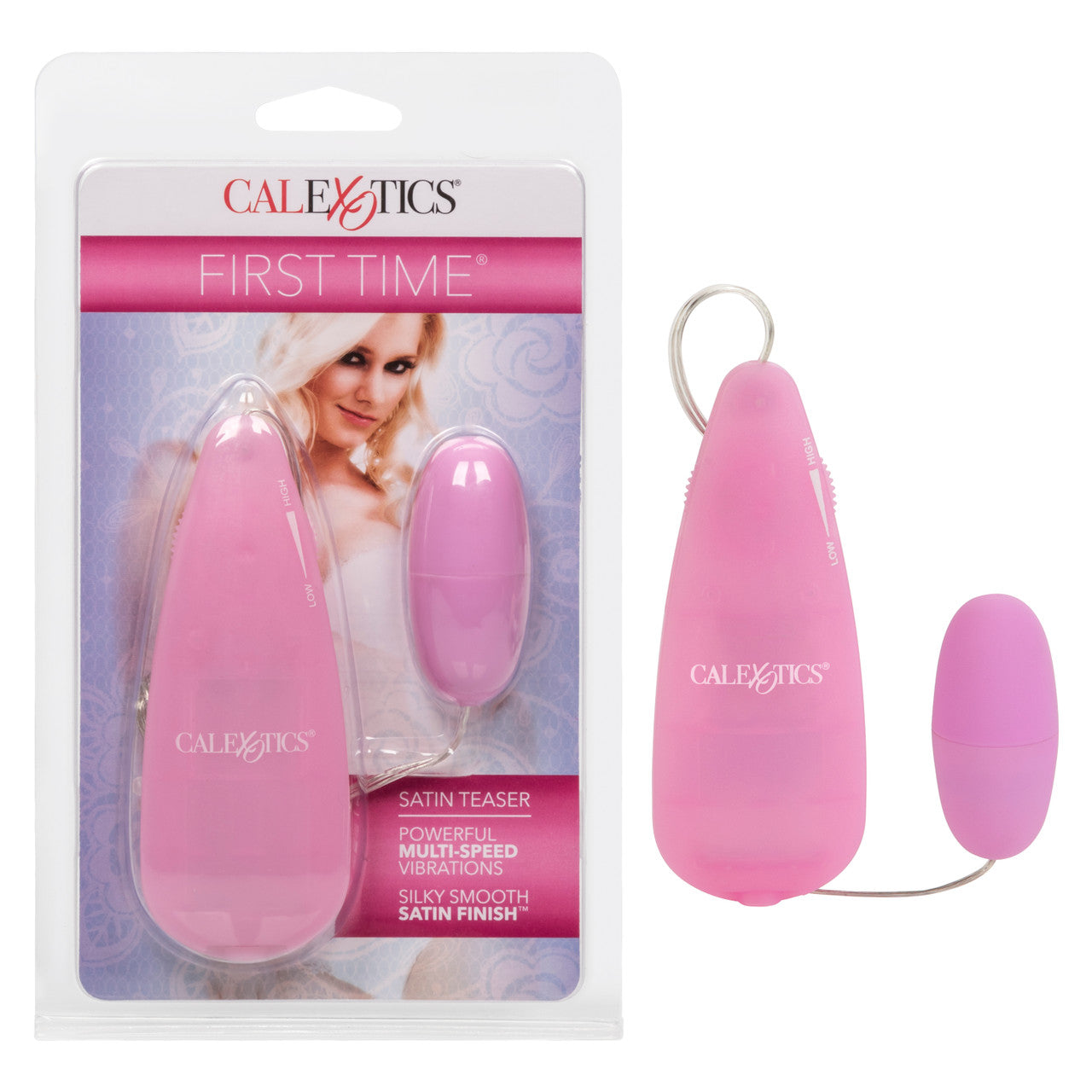 First Time Satin Teaser Remote Control Bullet Pink