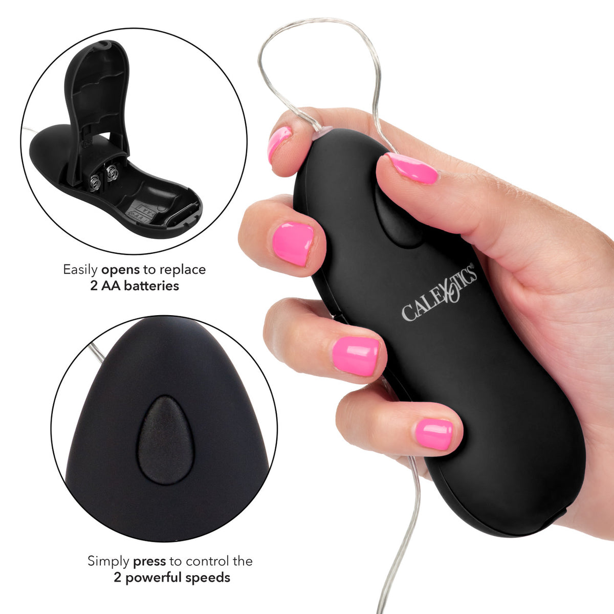 Whisper Micro Heated Bullet - Black