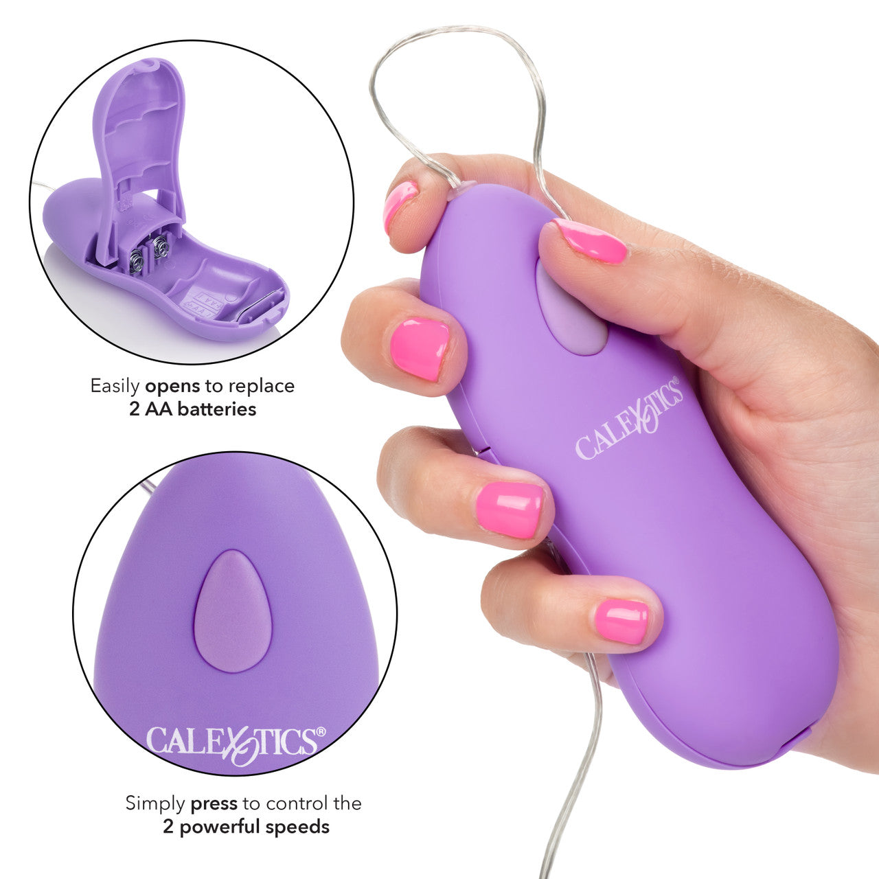 Whisper Micro Heated Bullet - Purple