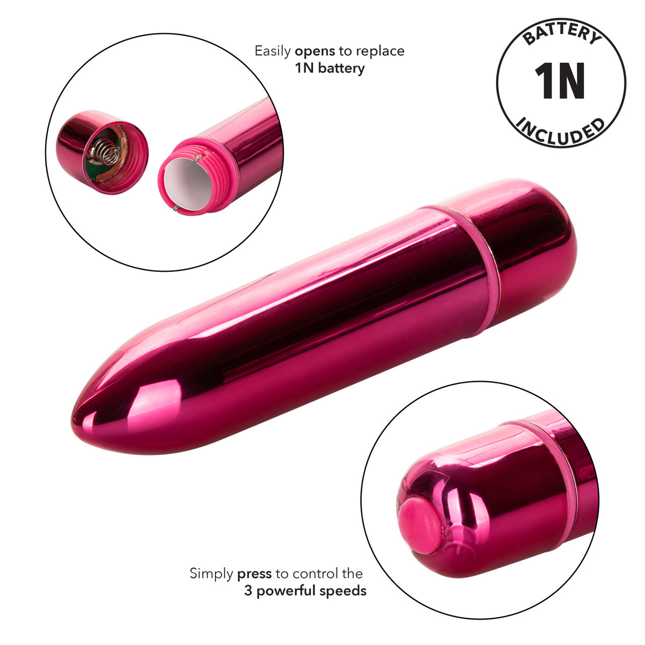 High Intensity Bullet Waterproof Pink