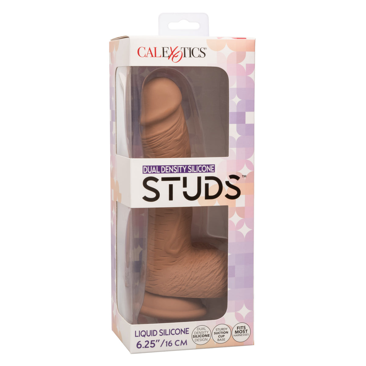 Silicone Studs Dual Dense 6.25 Chocolat