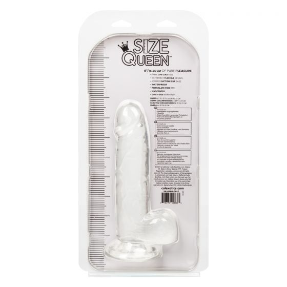 Size Queen 6 Clear