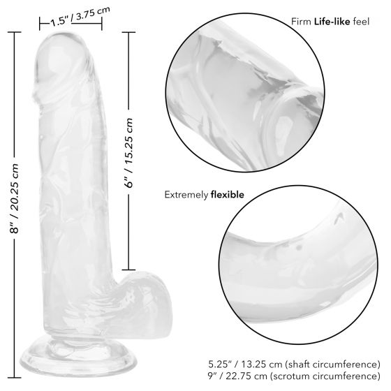 Size Queen 6 Clear