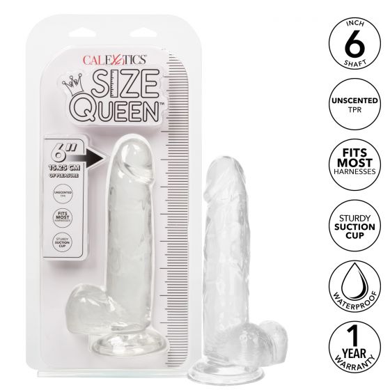 Size Queen 6 Clear