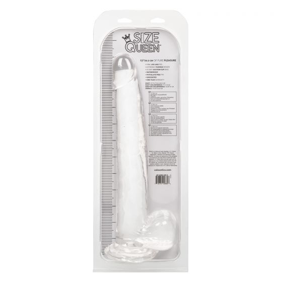 Size Queen 12 Clear
