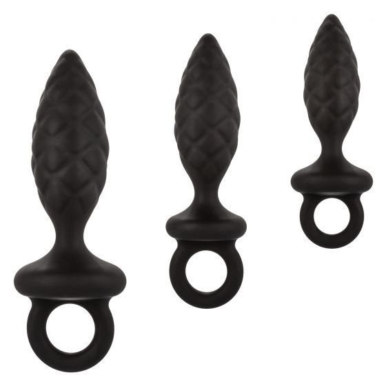 Silicone Anal Probe Kit Black