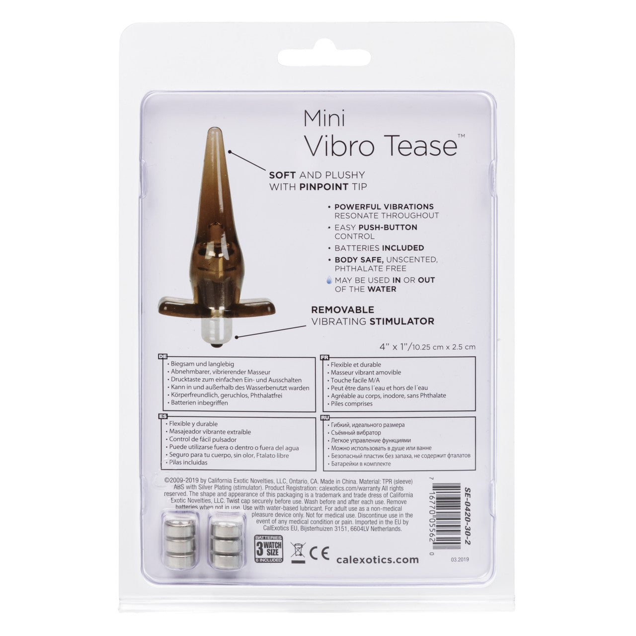 Mini Vibro Tease - Smoke