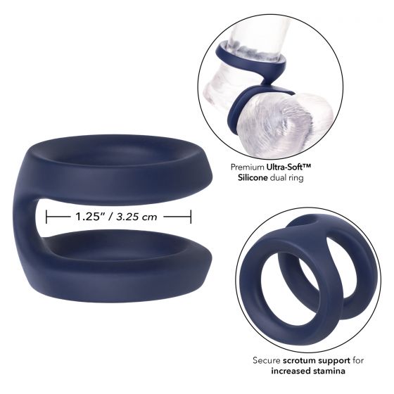Viceroy Dual Ring Blue