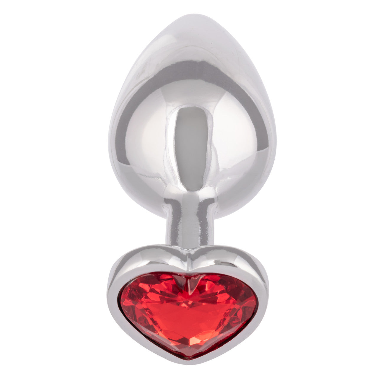Jewel Large Ruby Heart Plug Red