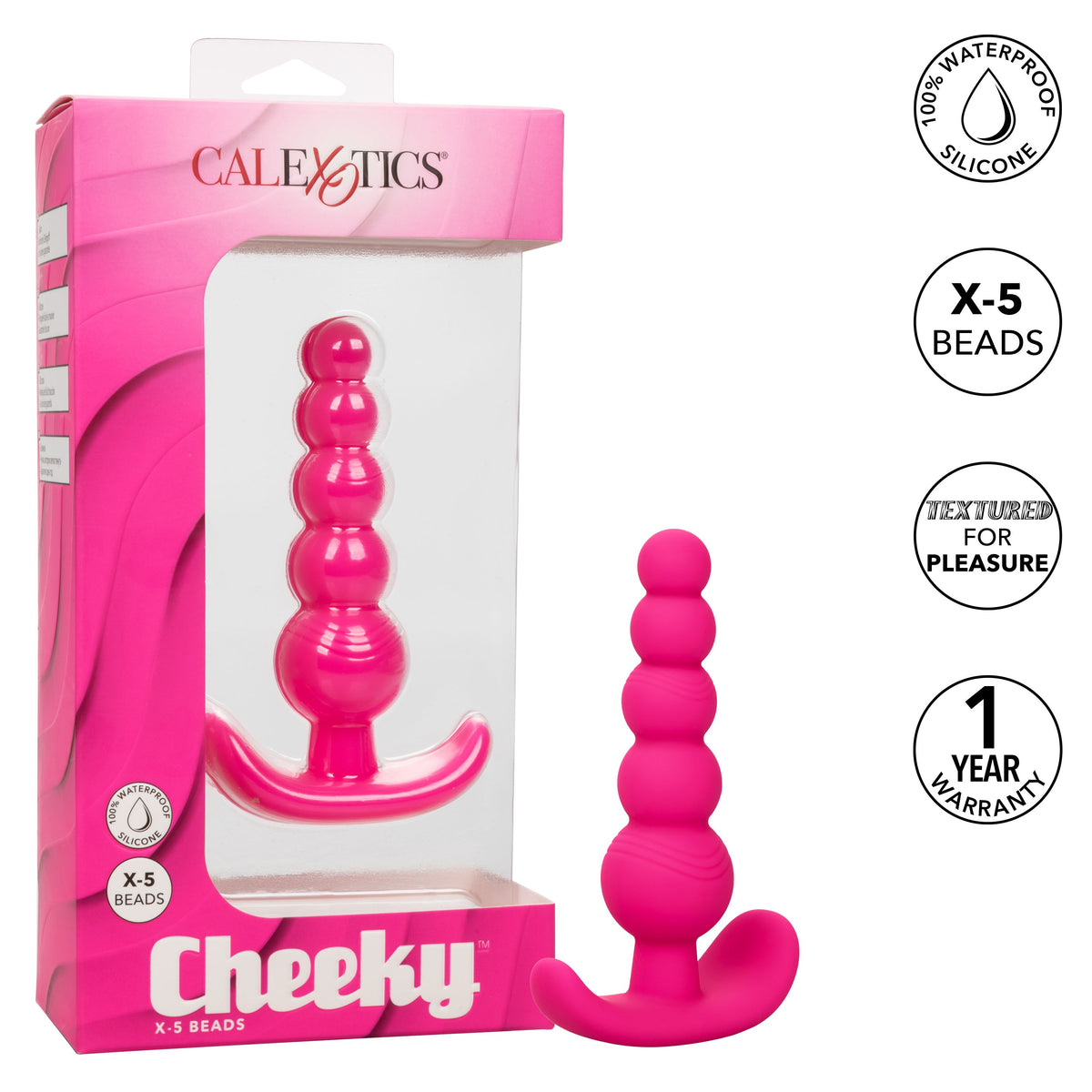 Cheeky X-5 Beads Pink