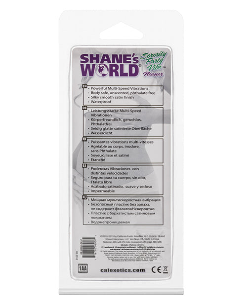 Shane's World Sorority Party Vibe - Nooner Purple