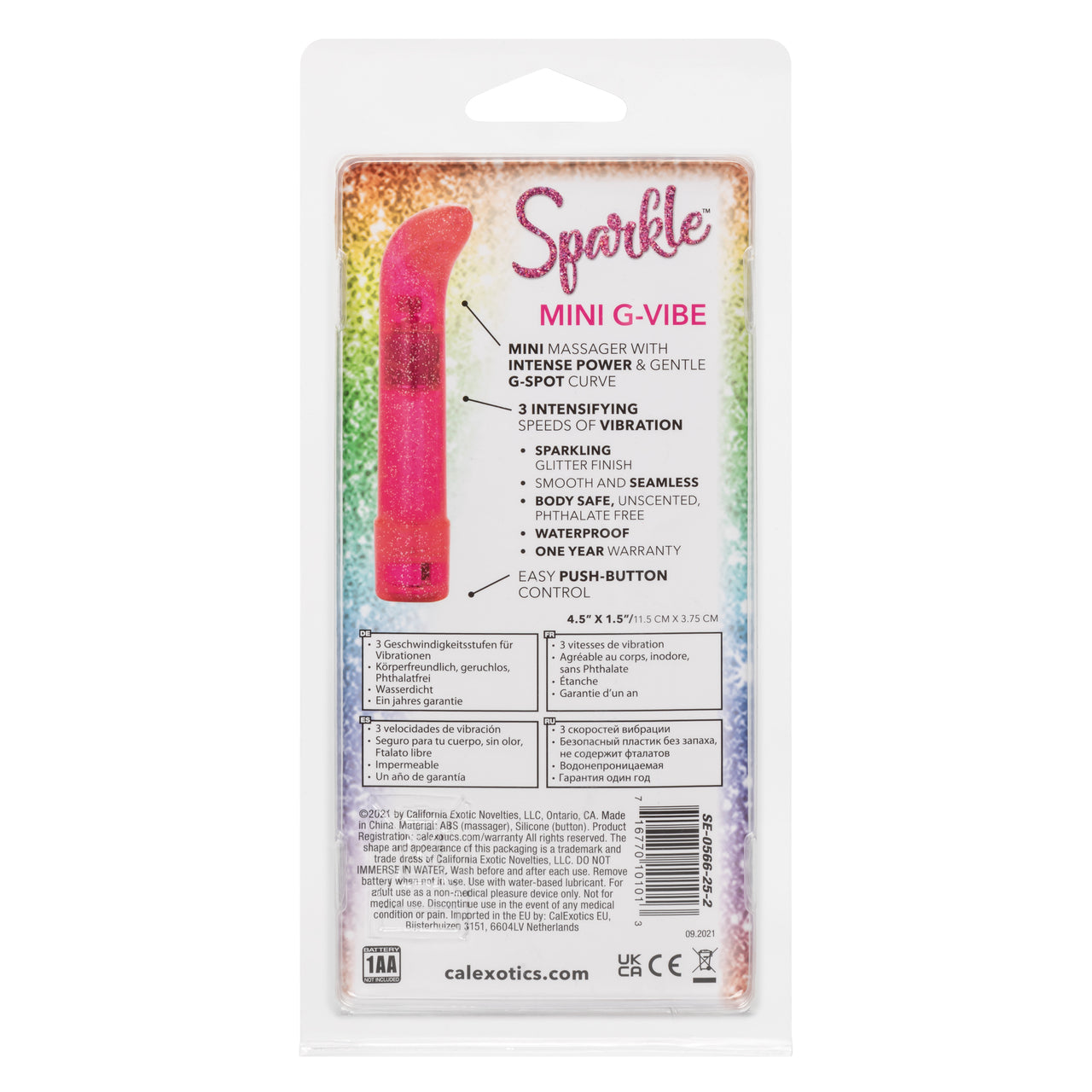 Sparkle Mini G-vibe Pink
