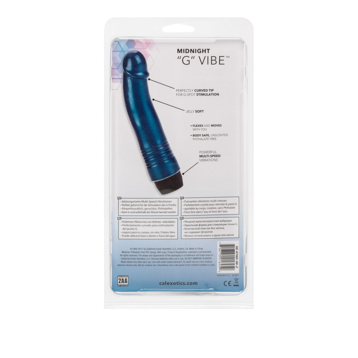 Midnight Vibe Blue G-Spot Vibrator