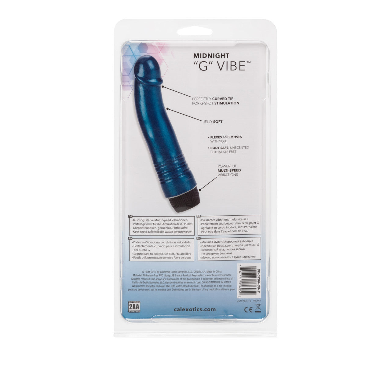 Midnight Vibe Blue G-Spot Vibrator