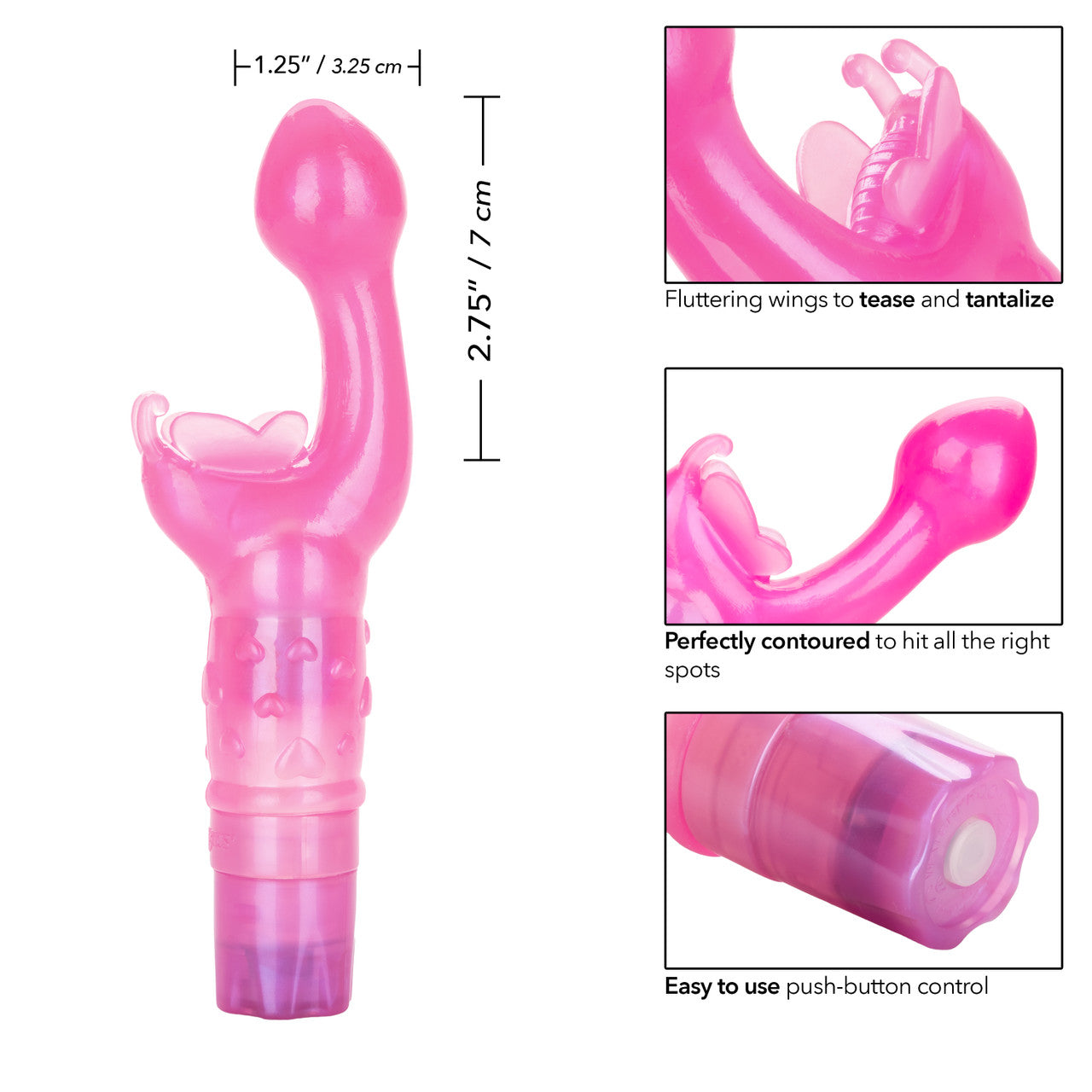 The Original Butterfly Kiss Pink