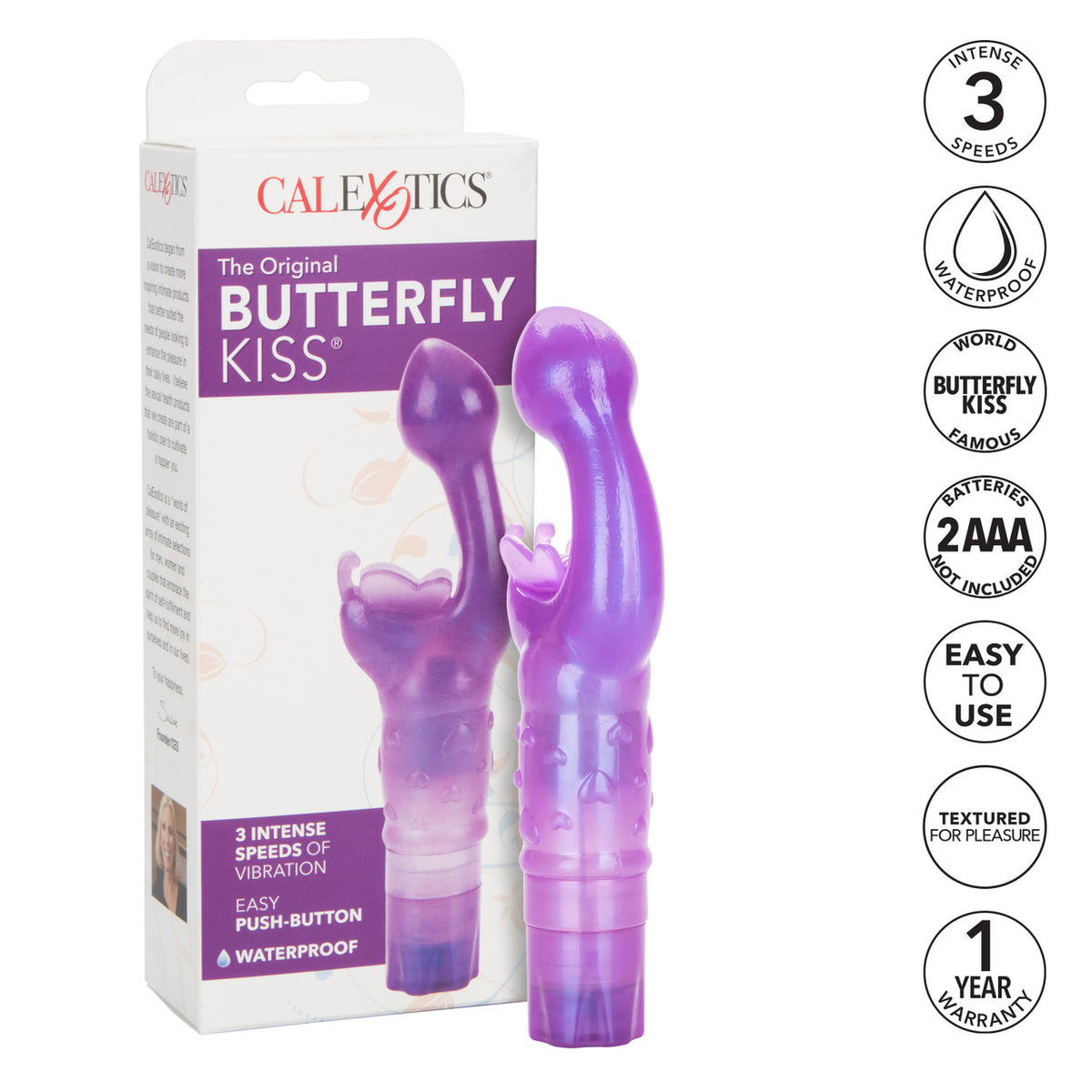 The Original Butterfly Kiss Purple