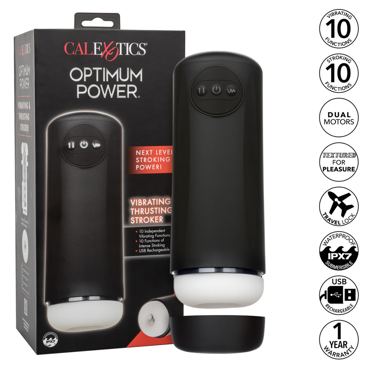 Optimum Power Viibe And Thrust Stroker