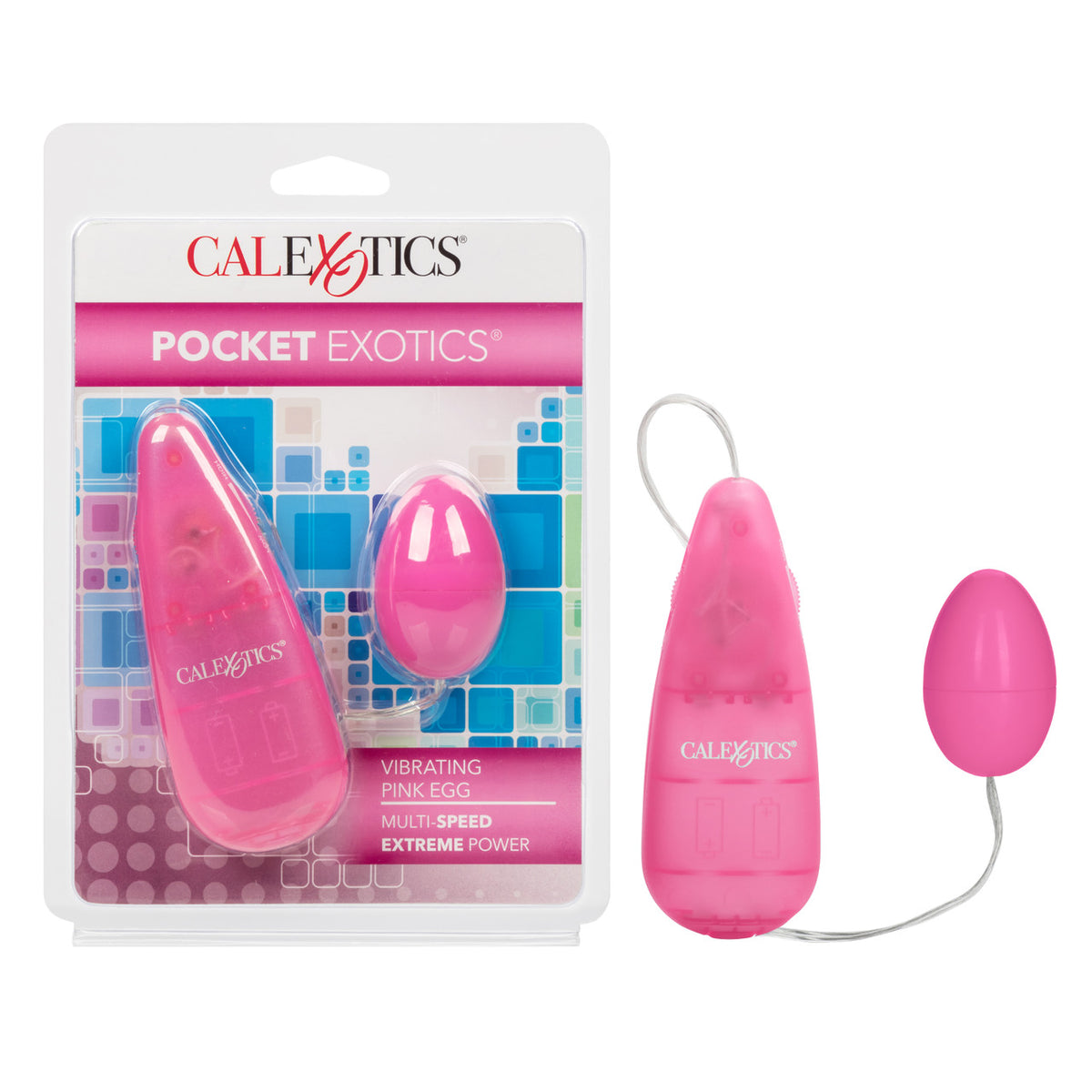 Pocket Exotics Pink Passion Egg Vibrator