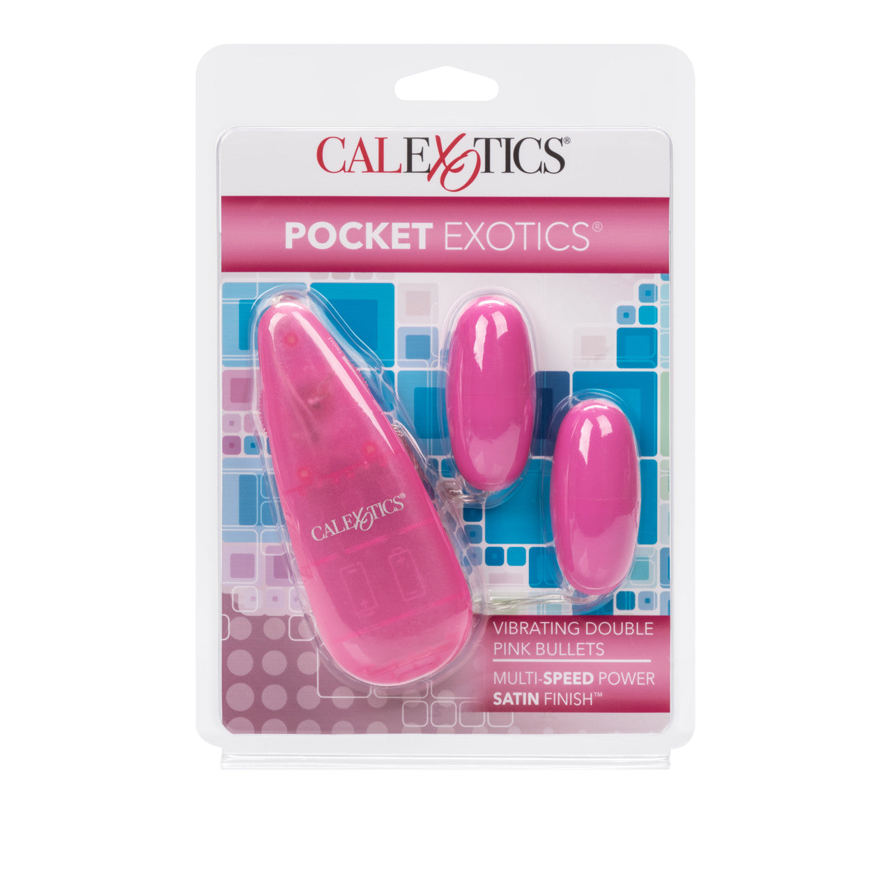 Pocket Exotics Double Pink Passion Bullet Vibrators