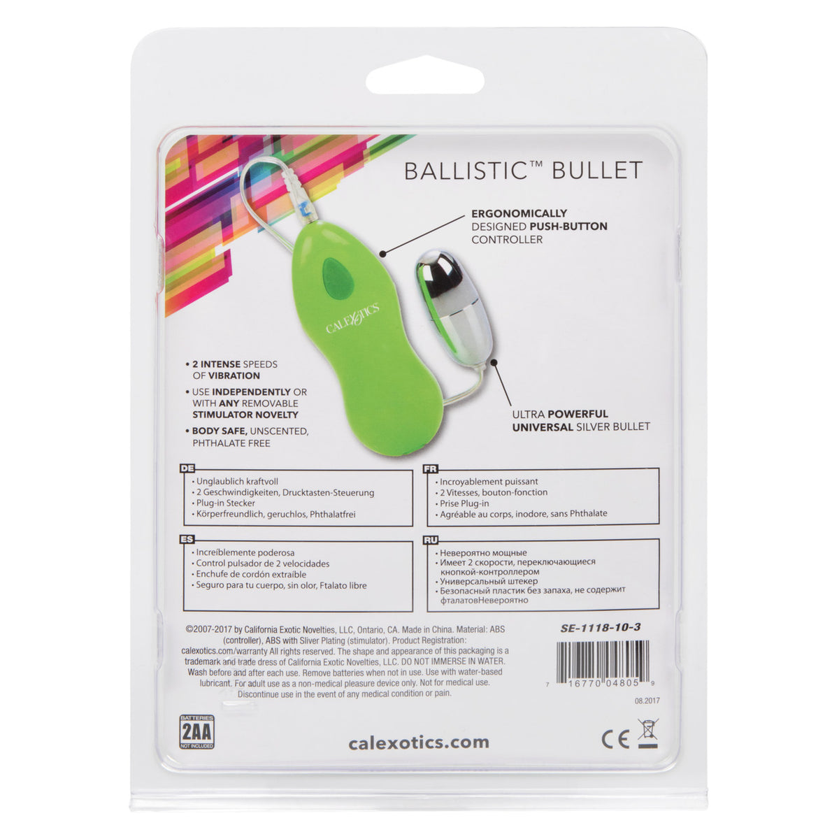 Ballistic Bullet Green
