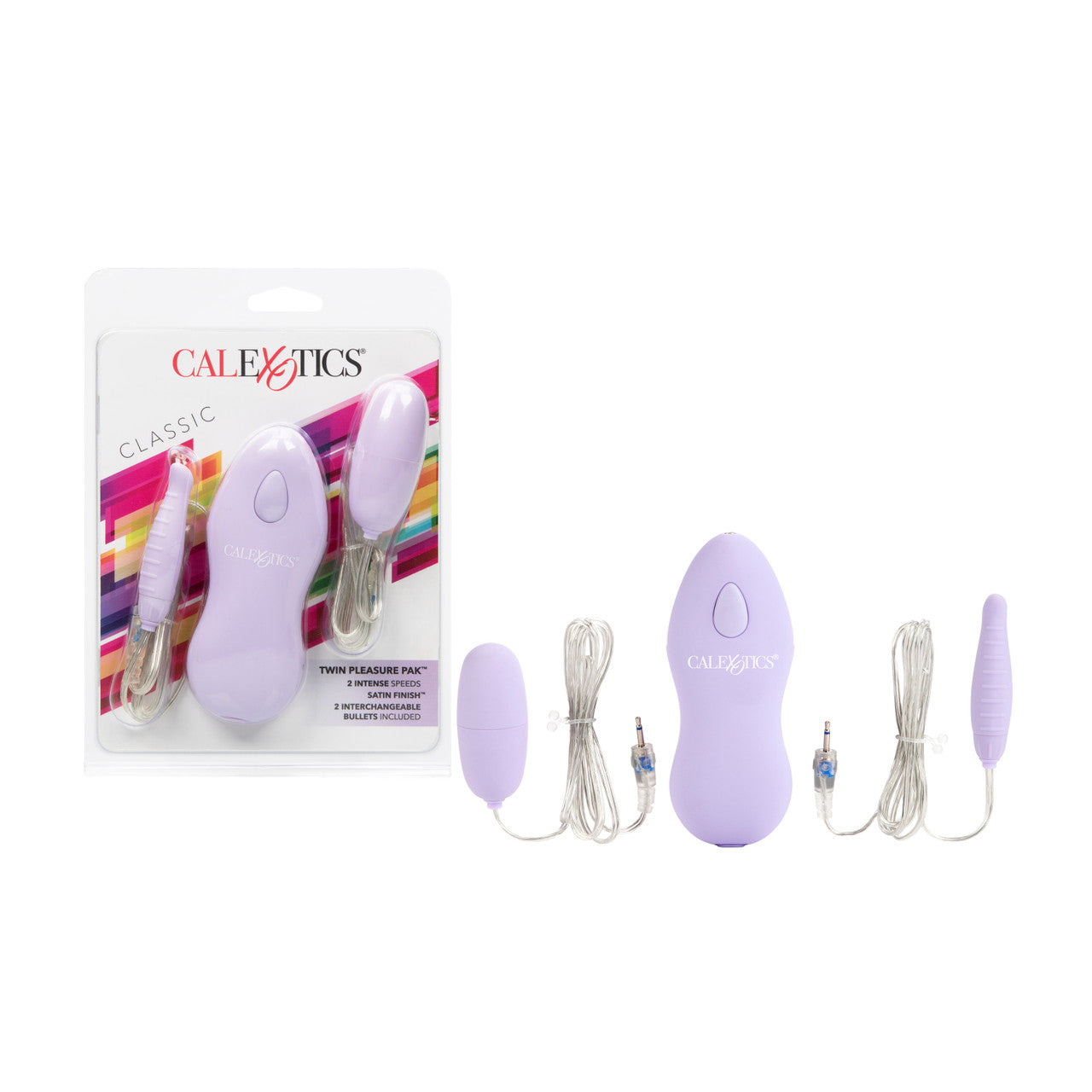 Twin Pleasure Pak Purple Bullet Vibrators