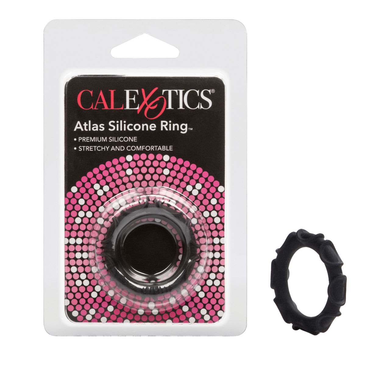 Atlas Silicone Ring- Black