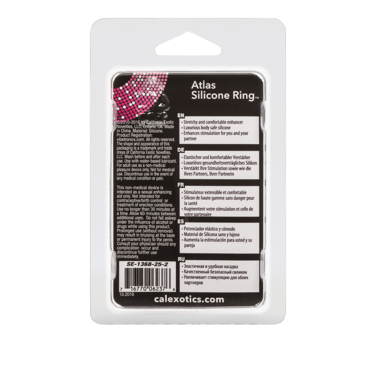 Atlas Silicone Ring- Black