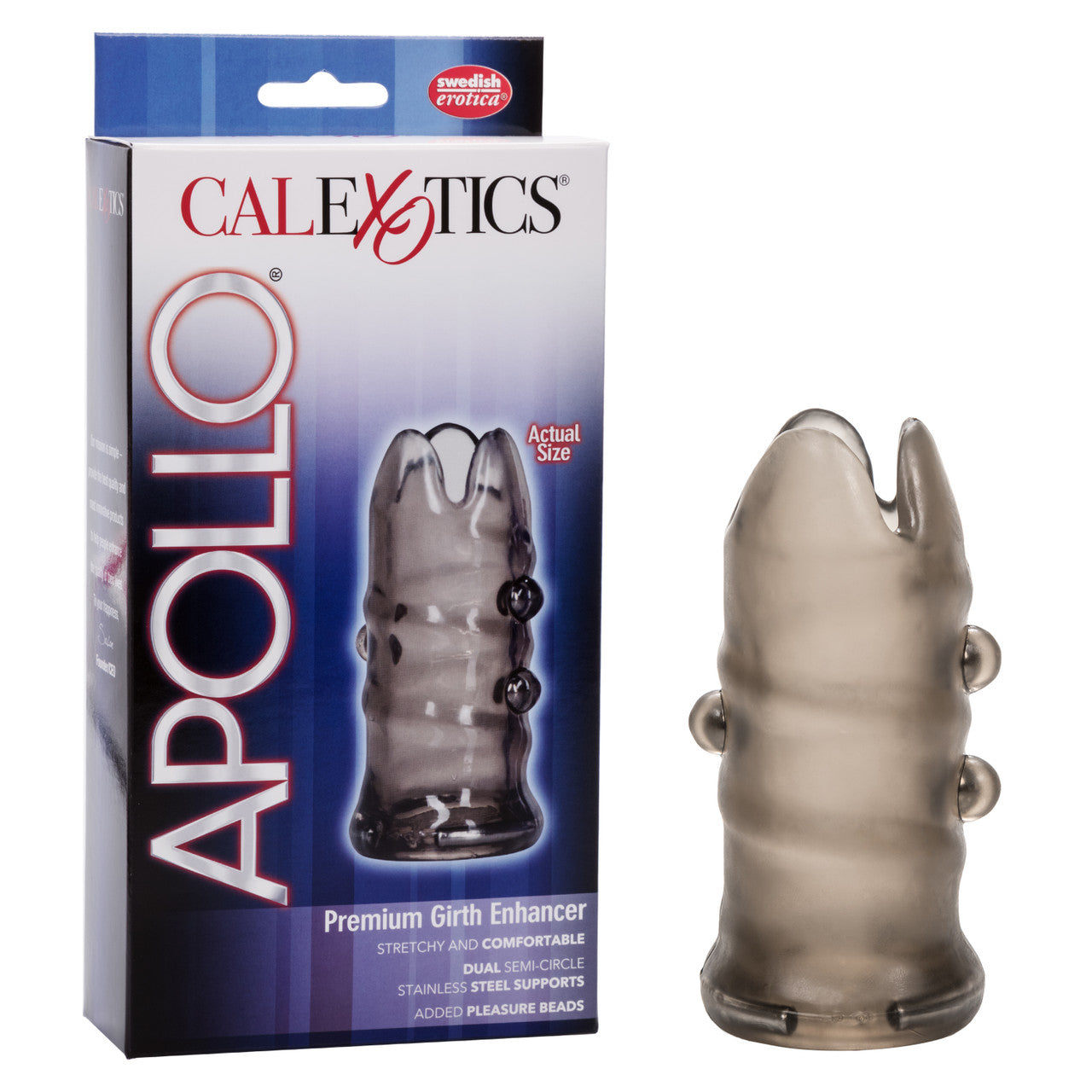 Apollo Premium Girth Enhancer Smoke Sleeve