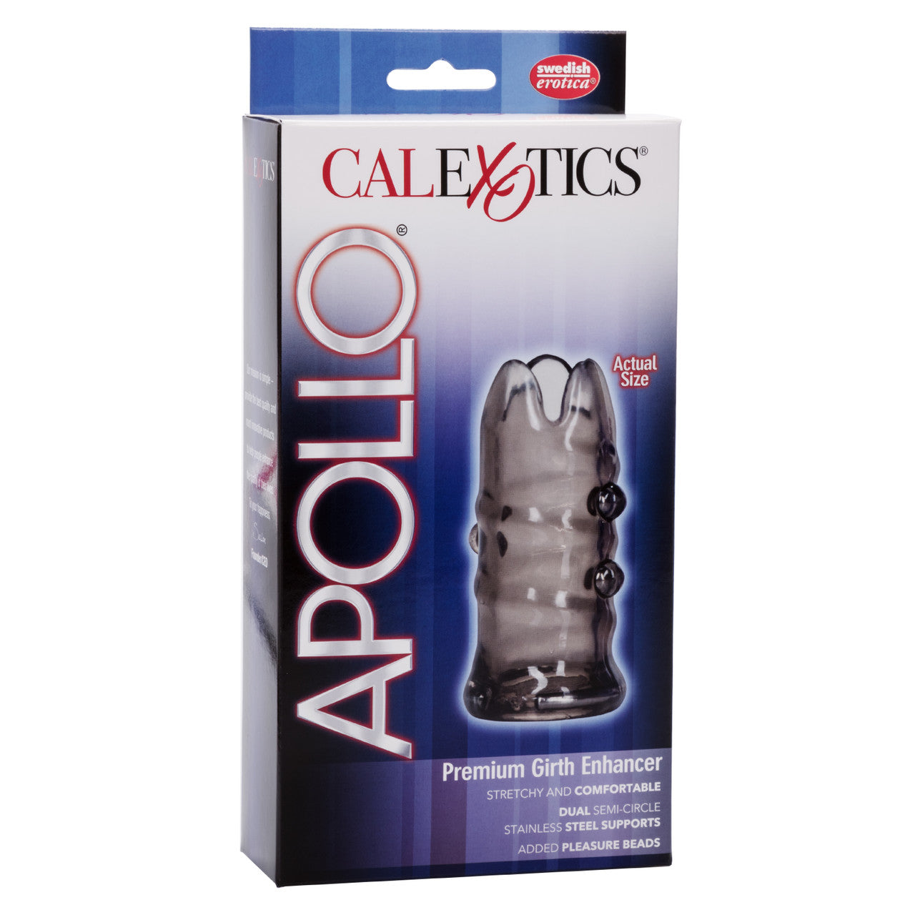 Apollo Premium Girth Enhancer Smoke Sleeve