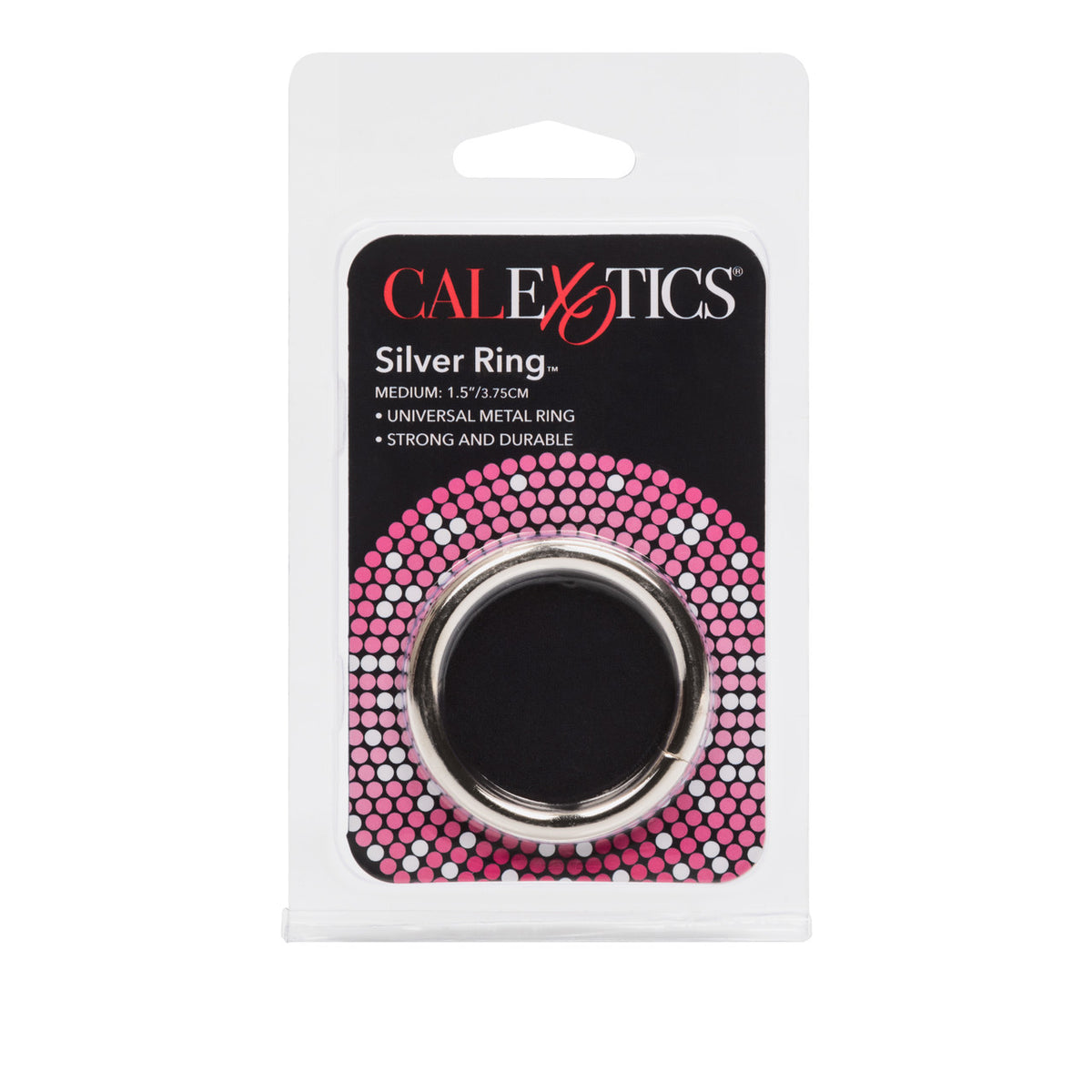 Silver Cock Ring - Medium