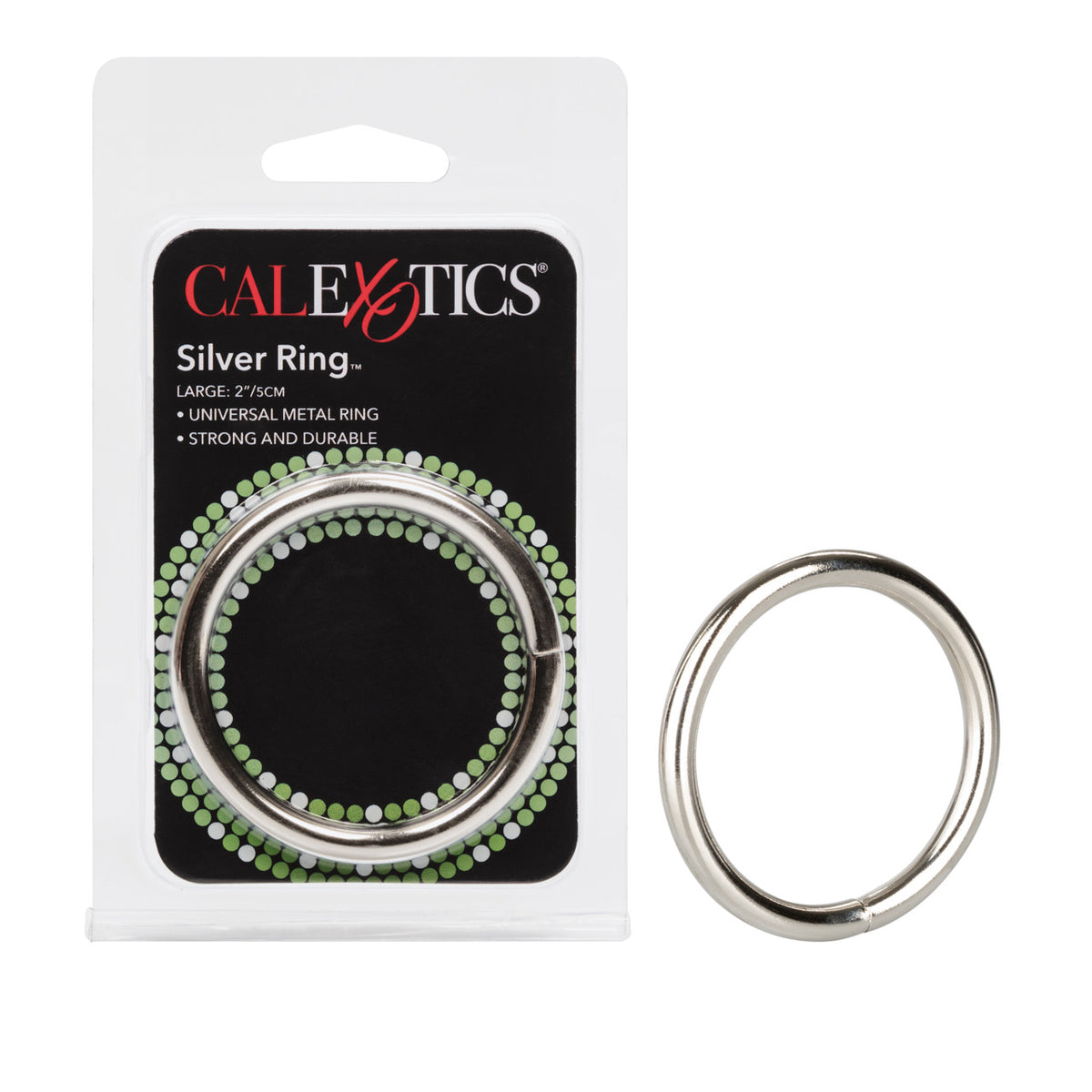 Silver Cock Ring - Large