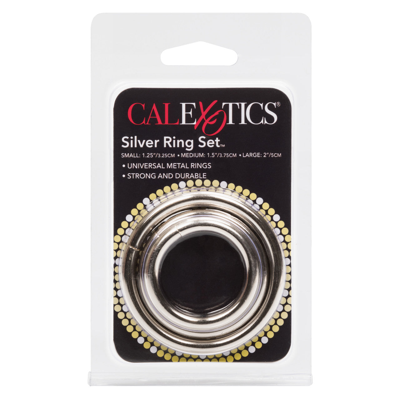 Silver O Ring 3 Piece Set
