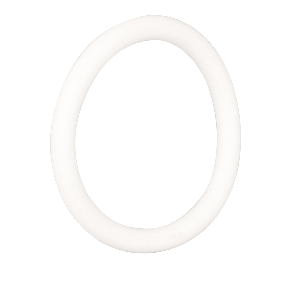 Rubber Cock Ring White 3 Piece